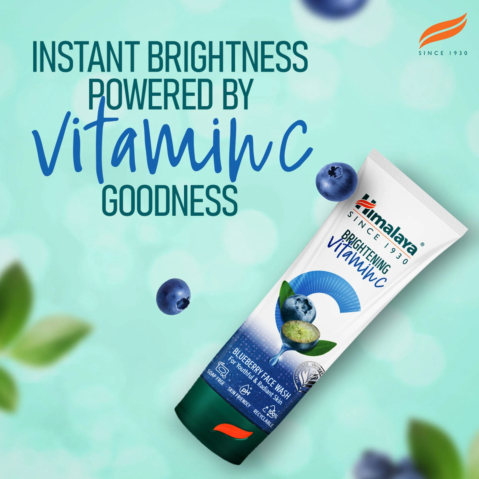 Himalaya Vitamin C Blueberry Face Wash 50 Ml / ஹிமாலயா விட்டமின் C ப்ளுபெர்ரி பேஷ் வாஷ் 50ML